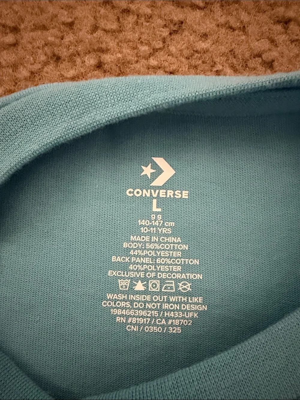 Boy’s ConverseCrew Neck Shirt